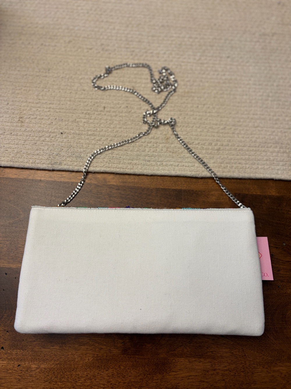 Sequin Wave Multicolor Crossbody Clutch - Unbranded - Picture 3 of 3
